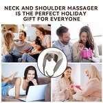 Neck and Shoulder Massager Manufacturer - OEM ODM Deep Tissue Kneading Smart Electric Shiatsu With Heat