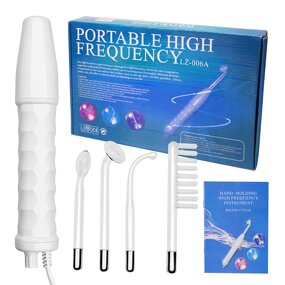 High Frequency Facial Wand - 4 in 1 Handheld Face Head Beauty Device US Plug