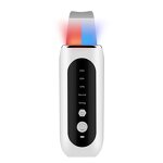 Ultrasonic Skin Scrubber Spatula - Red Blue Light Deep Face Cleaning Tool