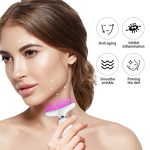 7 Color Light Therapy Device - ABS Face Neck Lifting EU/UK Plugs Tool