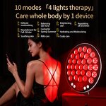 Red Light Therapy Panel - 660nm 850nm Infrared Home Face Beauty US Plug