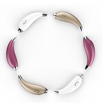 Dolphin Eye Massager - Red Blue Light Heat Compression Vibration Tool