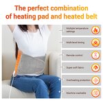 Heating Pad Manufacturer - Detachable Neck Shoulder Waist Wrap Heated Belt Electric for Back Pain & Period Cramps