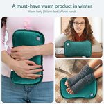 Hand Warmer Manufacturer - USB Electric Reusable Graphene Heating Winter Thermal Equipment Hot Bag Pillow Gloves