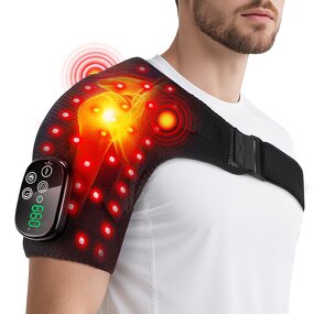 Shoulder Massager Manufacturer - New Customized Electric with Red Light Therapy Heating & Vibration