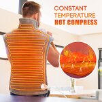 Body Wrap Manufacturer - Hot Selling Flannel with Infrared Heating Therapy for Back Pain Relief Neck Waist