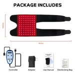LED Light Therapy Pad Manufacturer - OEM/ODM 660nm 880nm Red Light for Knee Pain Relief Belt Wrap