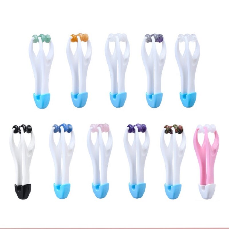 Jade Roller Massager Manufacturer - Handheld for Stress Relief Hand Blood Circulation Finger Roller