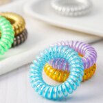 Hair Ring Manufacturer - Customizable Women Fashion High Quality Durable Traceless Scrunchie Rubber Band