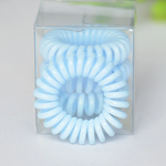 Hair Cords Manufacturer - 4pcs/box Women's Headstring Bracelet Telephone Scrunchie for High Ponytail Traceless