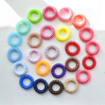 Hair Ties Manufacturer - Wholesale Fashion Elastic Plastic Telephone Wire Line Inspired Traceless Band