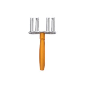 Acupressure Massager Manufacturer - Portable Stainless Steel Alloy Magnetic 4 Forks for Body Neck & Gua Sha