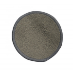 Makeup Remover Pad Manufacturer - Reusable Bamboo Carbon Fiber 8cm Round Washable Velour Charcoal Cotton