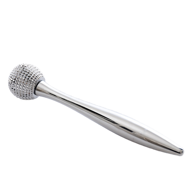 Massage Roller Manufacturer - Custom Logo Trigger Point Spiky Stainless Steel for Facial Eye Neck Home Use