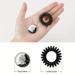 Hair Ties Manufacturer - Wholesale Fashion Elastic Plastic Telephone Wire Line Inspired Traceless Band