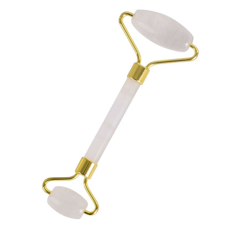 Jade Roller Manufacturer - Custom Natural Clear Crystal Anti-aging for Wrinkle Removal with Rose Quartz