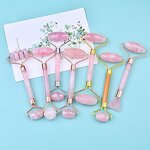 Jade Roller Manufacturer - SPA Collection Natural Rose Quartz for Face Anti-Aging Skin Care
