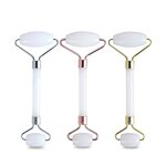 Jade Roller Manufacturer - Wholesale Natural White Quartz Stone Custom for Facial Anti-aging Skincare