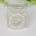 Hair Cords Manufacturer - 4pcs/box Women's Headstring Bracelet Telephone Scrunchie for High Ponytail Traceless