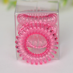 Hair Bands Manufacturer - 4pcs/Box Sweet Style Telephone Line Ropes for Girls Curls Women Ponytail