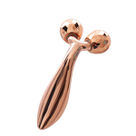 Face Sculpting Roller Manufacturer - Gold Stainless Steel for Neck Massage Body Slimming Anti-Wrinkles
