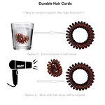 Hair Ties Manufacturer - Wholesale Fashion Elastic Plastic Telephone Wire Line Inspired Traceless Band