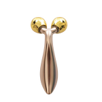 Face Sculpting Roller Manufacturer - Gold Stainless Steel for Neck Massage Body Slimming Anti-Wrinkles