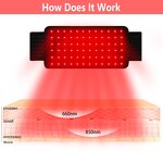 Red Light Therapy Belt Manufacturer - Home Use 660nm 850nm Infrared for Pain Relief Body Treatment Wrap