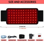 Red Light Therapy Belt Manufacturer - Home Use 660nm 850nm Infrared for Pain Relief Body Treatment Wrap