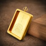 Buddha Thangka Pendant - Tibetan Oriental Religious Charm Men Women Jewelry