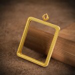 Tibetan Thangka Amulet - Unisex Buddhist Oriental Religious Pendant