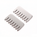 Stainless Steel Gua Sha Comb - Wholesale Facial Massage Beauty Tool