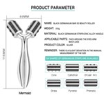 3D Mermaid Facial Roller - Portable Germanium Lifting Firming Device