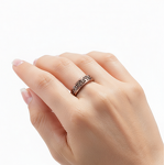 Magnetic Copper Ring - Factory Adjustable Romantic Pain Relief Jewelry