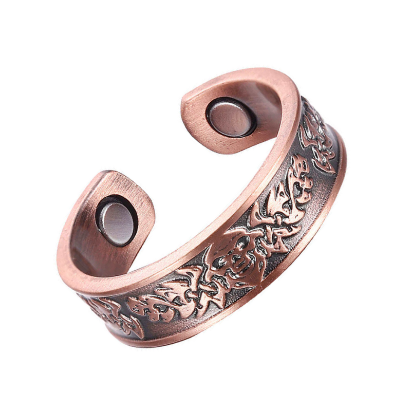Pure Copper Therapy Ring - Wholesale 99.99% Bio Magnetic Adjustable Jewelry