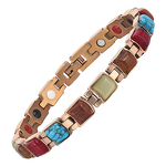 Vintage Magnetic Bracelet - Custom Pure Gemstone Therapy Fashion Jewelry