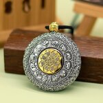 Relief Thangka Pendant - Spinning Buddhist Luck Wealth Men Women Jewelry