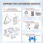 Heart Shape Gua Sha Tool - End Skin Stainless Steel Facial Sculpting Tool