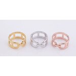 Round Silk Scarf Buckle - Simple Stainless Steel Hijab Wedding Accessory