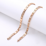 Stainless Steel Magnetic Necklace - Unisex Adjustable Health Therapy Chain