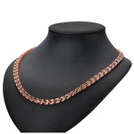 Pure Copper Magnetic Necklace - 99.9% Adjustable Link Chain Trendy Jewelry