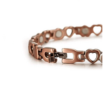 Copper Magnetic Anklet - 99.9% Love Heart Tennis Women Foot Jewelry