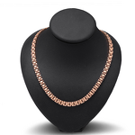 Stainless Steel Magnetic Necklace - Adjustable Unisex Classic Trendy Chain