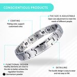 Vintage Magnetic Bracelet - Custom Pure Gemstone Therapy Fashion Jewelry