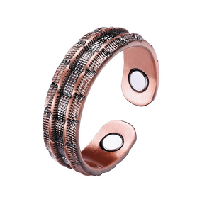 Pure Copper Magnetic Ring - Romantic Wedding Adjustable Pain Relief Jewelry