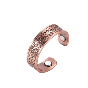 Copper Magnetic Ring - Open Adjustable Health Women Men Gift Jewelry