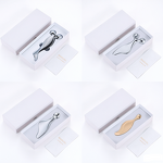 Heart-Shaped Gua Sha Comb - Wholesale Custom Stainless Steel Facial Tool