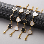 Magnetic Stainless Steel Bracelet - Fashion Heart Adjustable Ladies Jewelry