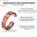 Copper Magnetic Ring - Energy Femme Italian Charm Waterproof Jewelry