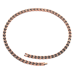 Pure Copper Magnetic Necklace - 99.9% Adjustable Link Chain Trendy Jewelry